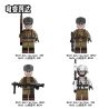 WISE N633 N634 N635 N636 CHIẾN TRANH THẾ GIỚI THỨ HAI CỦA QUÂN ĐỘI ĐỨC 4 SỐ LIỆU bộ đồ chơi xếp lắp ráp ghép mô hình Military Army GEBIRGSJÄGER Quân Sự Bộ Đội
