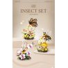 LOZ 4119 CÔN TRÙNG HOA CÕI ONG bộ đồ chơi xếp lắp ráp ghép mô hình Arts & Crafts INSECT