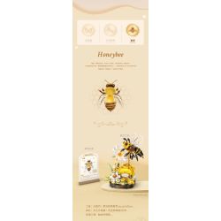 LOZ 4119 CÔN TRÙNG HOA CÕI ONG bộ đồ chơi xếp lắp ráp ghép mô hình Arts & Crafts INSECT