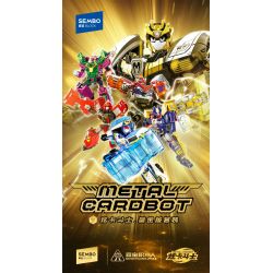 SEMBO 900026 BỘ PHIÊN BẢN MẠ VÀNG CỦA RAGNAROK bộ đồ chơi xếp lắp ráp ghép mô hình Movie & Game METAL CARDBOT Phim Và Trò Chơi