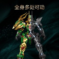 SEMBO 106076 CUỘC THI VINH QUANG GUAN YU BB VĨ ĐẠI bộ đồ chơi xếp lắp ráp ghép mô hình 491 khối