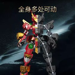 SEMBO 106074 CUỘC THI VINH QUANG CHIẾN BINH NEZHA BB bộ đồ chơi xếp lắp ráp ghép mô hình 510 khối