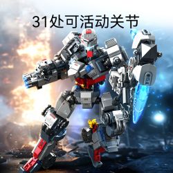 SEMBO 208027 ĐẤT NƯỚC HÙNG MẠNH TÀU KHU TRỤC 052D TAKIZUNA MECHA bộ đồ chơi xếp lắp ráp ghép mô hình 725 khối