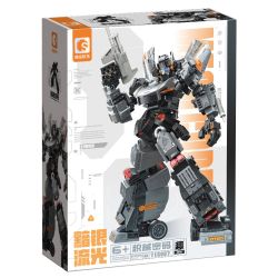 SEMBO 716007 MÃ CƠ HỌC ÁNH SÁNG UNSILVER bộ đồ chơi xếp lắp ráp ghép mô hình 789 khối