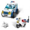 GUDI 9320 non  XE TÙ BINH CẢNH SÁT bộ đồ chơi xếp lắp ráp ghép mô hình City POLICE Thành Phố 870 khối