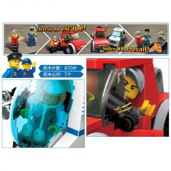 GUDI 9320 non  XE TÙ BINH CẢNH SÁT bộ đồ chơi xếp lắp ráp ghép mô hình City POLICE Thành Phố 870 khối GUDI 9320 non  XE TÙ BINH CẢNH SÁT bộ đồ chơi xếp lắp ráp ghép mô hình City POLICE Thành Phố 870 khối