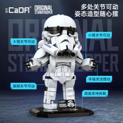 CADA DOUBLEE C59091 59091 BÃO NGƯỜI LÍNH TRẮNG bộ đồ chơi xếp lắp ráp ghép mô hình Star Wars Chiến Tranh Giữa Các Vì Sao 531 khối