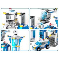 GUDI 9320 non  XE TÙ BINH CẢNH SÁT bộ đồ chơi xếp lắp ráp ghép mô hình City POLICE Thành Phố 870 khối GUDI 9320 non  XE TÙ BINH CẢNH SÁT bộ đồ chơi xếp lắp ráp ghép mô hình City POLICE Thành Phố 870 khối