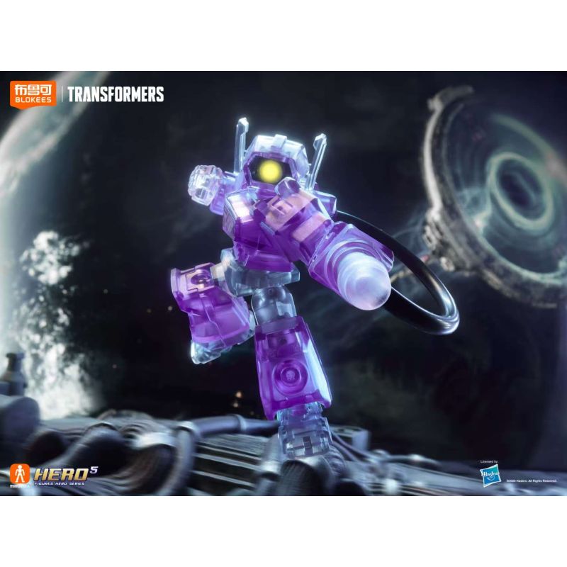 BLOKEES 71304 TRANSFORMERS STAR EDITION VÒNG THỨ 3 CỦA POWER GATHERING bộ đồ chơi xếp lắp ráp ghép mô hình Movie & Game DEFENDER VERSION Phim Và Trò Chơi