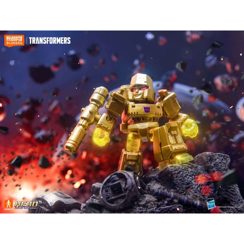 BLOKEES 71304 TRANSFORMERS STAR EDITION VÒNG THỨ 3 CỦA POWER GATHERING bộ đồ chơi xếp lắp ráp ghép mô hình Movie & Game DEFENDER VERSION Phim Và Trò Chơi