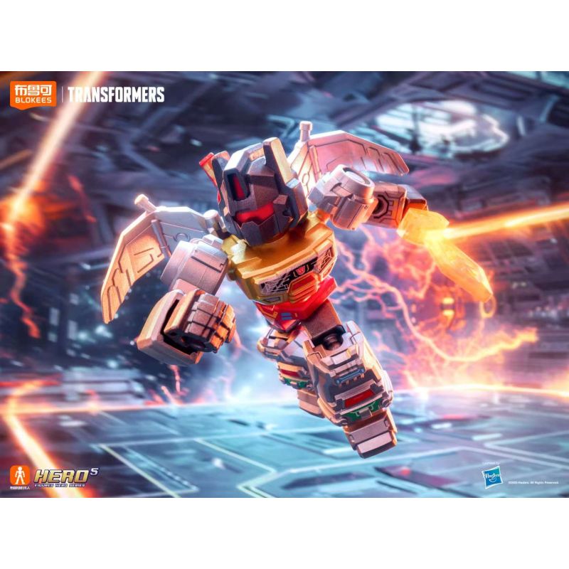 BLOKEES 71304 TRANSFORMERS STAR EDITION VÒNG THỨ 3 CỦA POWER GATHERING bộ đồ chơi xếp lắp ráp ghép mô hình Movie & Game DEFENDER VERSION Phim Và Trò Chơi