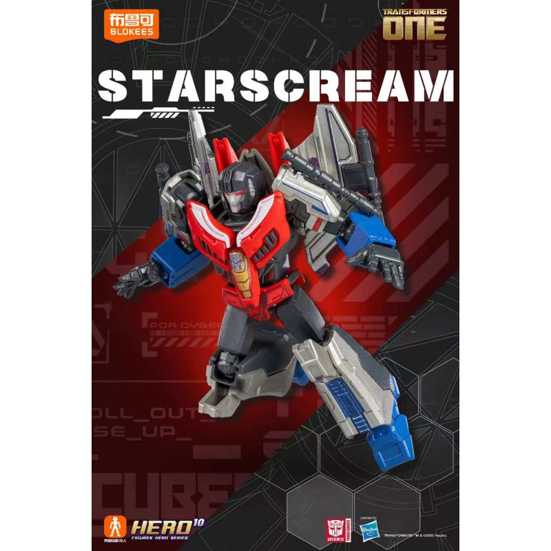 BLOKEES 71107 TRANSFORMERS STAR EDITION BULLET ORIGIN WAVE 2 bộ đồ chơi xếp lắp ráp ghép mô hình Movie & Game GALAXY VERSION Phim Và Trò Chơi