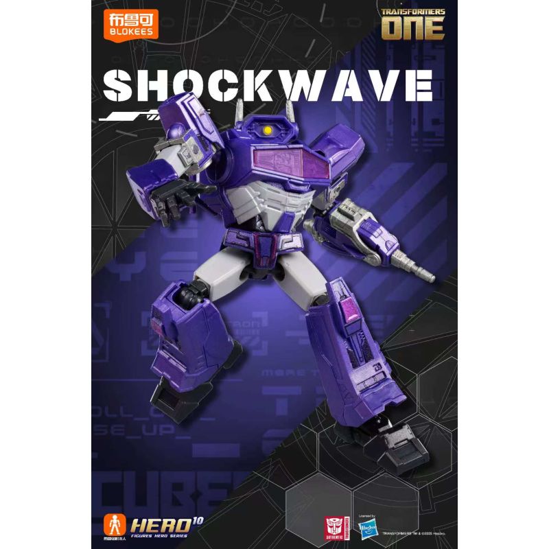 BLOKEES 71107 TRANSFORMERS STAR EDITION BULLET ORIGIN WAVE 2 bộ đồ chơi xếp lắp ráp ghép mô hình Movie & Game GALAXY VERSION Phim Và Trò Chơi