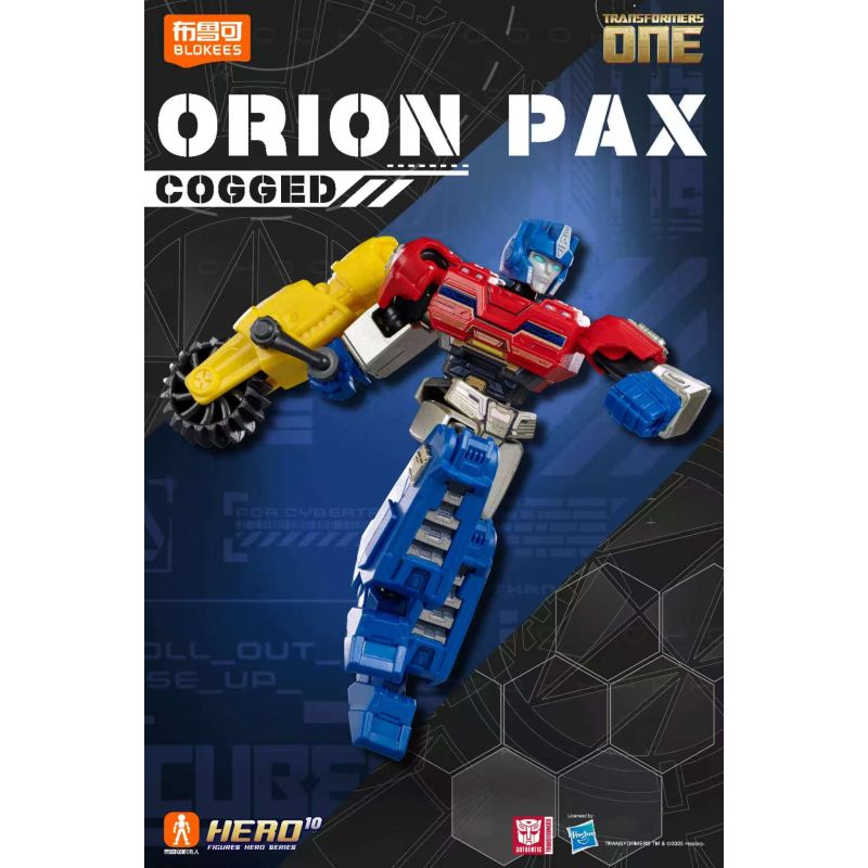 BLOKEES 71107 TRANSFORMERS STAR EDITION BULLET ORIGIN WAVE 2 bộ đồ chơi xếp lắp ráp ghép mô hình Movie & Game GALAXY VERSION Phim Và Trò Chơi