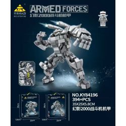 Bozhi K84196 84196 PHANTOM 2000 MECHA bộ đồ chơi xếp lắp ráp ghép mô hình ARMED FORCES 394 khối