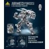 Bozhi K84196 84196 PHANTOM 2000 MECHA bộ đồ chơi xếp lắp ráp ghép mô hình ARMED FORCES 394 khối