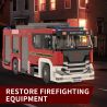 XBERT 66036 XE CỨU HỎA bộ đồ chơi xếp lắp ráp ghép mô hình FIRE ENGINE 703 khối