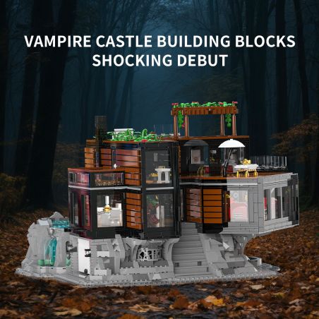 XBERT 66104 NGÔI NHÀ MA CÀ RỒNG bộ đồ chơi xếp lắp ráp ghép mô hình Creator HOUSE OF VAMPIRES Sáng Tạo