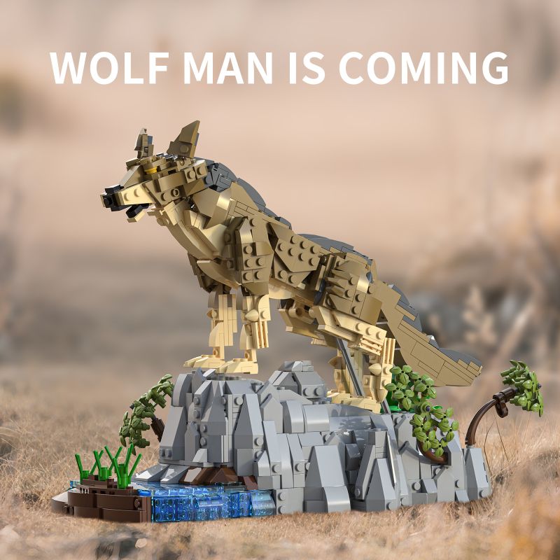 XBERT 66131 SÓI bộ đồ chơi xếp lắp ráp ghép mô hình