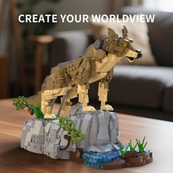 XBERT 66131 SÓI bộ đồ chơi xếp lắp ráp ghép mô hình