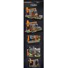 MouldKing 17087 Mould King 17087 BƠM DẦU GIẾNG bộ đồ chơi xếp lắp ráp ghép mô hình Technic OIL WELL Kỹ Thuật Công Nghệ Cao Mô Hình Phương Tiện 840 khối