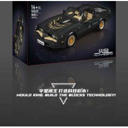 MouldKing 10029 Mould King 10029 PONTIAC FLAMINGO bộ đồ chơi xếp lắp ráp ghép mô hình Creator PONTIAC FIREBIRD Sáng Tạo 1557 khối