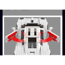 MouldKing 10196 Mould King 10196 XE THỂ THAO KHÔNG TƯỞNG PAGANI bộ đồ chơi xếp lắp ráp ghép mô hình Creator PAGANI UTOPIA Sáng Tạo 1423 khối