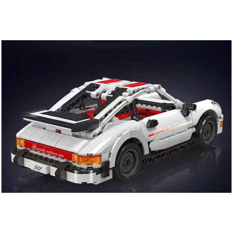 MouldKing 15063 Mould King 15063 PORSCHE 911 BACK-ROAD bộ đồ chơi xếp lắp ráp ghép mô hình Technic Kỹ Thuật Công Nghệ Cao Mô Hình Phương Tiện 824 khối