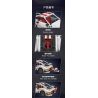 MouldKing 15063 Mould King 15063 PORSCHE 911 BACK-ROAD bộ đồ chơi xếp lắp ráp ghép mô hình Technic Kỹ Thuật Công Nghệ Cao Mô Hình Phương Tiện 824 khối