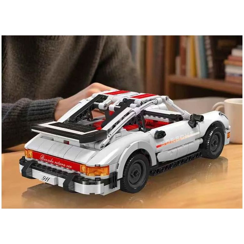 MouldKing 15063 Mould King 15063 PORSCHE 911 BACK-ROAD bộ đồ chơi xếp lắp ráp ghép mô hình Technic Kỹ Thuật Công Nghệ Cao Mô Hình Phương Tiện 824 khối