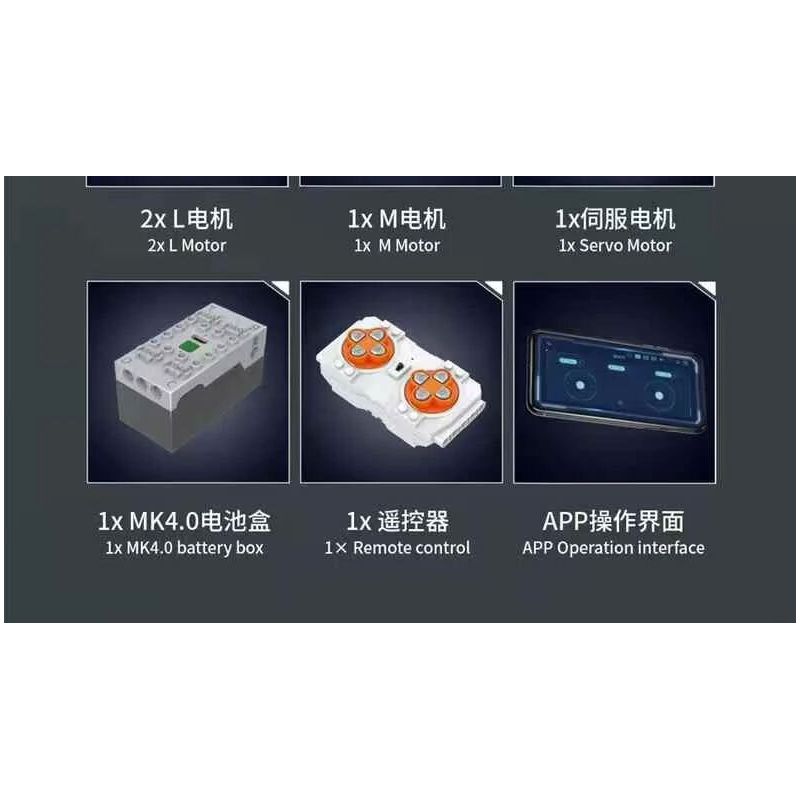 MouldKing 23003 Mould King 23003 ATV FIRE MOTORCYCLE bộ đồ chơi xếp lắp ráp ghép mô hình Technic ATV FIREFIGHTING VEHICLE Kỹ Thuật Công Nghệ Cao Mô Hình Phương Tiện 2100 khối