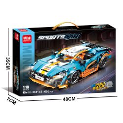 MINGDI LEIBAO K3145 3145 XE KÉO 1:18 tỷ lệ 1:18 bộ đồ chơi xếp lắp ráp ghép mô hình Technic Kỹ Thuật Công Nghệ Cao Mô Hình Phương Tiện 606 khối