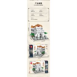 MINGDI LEIBAO K2164 2164 TRƯỜNG HỌC NỔI TIẾNG ĐẠI TSINGHUA bộ đồ chơi xếp lắp ráp ghép mô hình Architecture Công Trình Kiến Trúc 529 khối