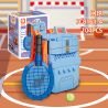 FORANGE FC8161 8161 THIẾT BỊ THỂ THAO SET 6 PHONG CÁCH BÓNG BÀN CHÀY BẦU DỤC TENNIS ĐÁ RỔ bộ đồ chơi xếp lắp ráp ghép mô hình Creator Sáng Tạo 650 khối