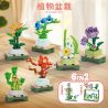FORANGE FC8162 8162 6 CÂY TRỒNG THỰC VẬT LOẠI TRE PHONG PHÚ HOA LAN THỦY TIÊN MẬN CHIM THIÊN ĐƯỜNG HỒNG bộ đồ chơi xếp lắp ráp ghép mô hình Creator Sáng Tạo 645 khối