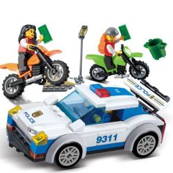 GUDI 9311 Xếp hình kiểu  CITY Police Chasing Cảnh Sát Truy đuổi Mô Tô Cướp 158 khối GUDI 9311 Xếp hình kiểu  CITY Police Chasing Cảnh Sát Truy đuổi Mô Tô Cướp 158 khối