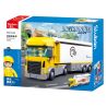 SLUBAN M38-B1289 B1289 1289 M38B1289 38-B1289 FU MENGCHENG XE TẢI EXPRESS CONTAINER bộ đồ chơi xếp lắp ráp ghép mô hình City Thành Phố 269 khối