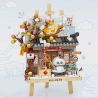 LOZ 7206 ĐIỀU ƯỚC HỒNG bộ đồ chơi xếp lắp ráp ghép mô hình Art PERSIMMON RUYI 686 khối