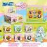 ZHEGAO 991017 HUY HIỆU VUI VẺ 6 KIỂU bộ đồ chơi xếp lắp ráp ghép mô hình Art FUN BADGE