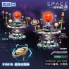 ZHEGAO 915016 SIÊU VŨ TRỤ TƯỞNG TƯỢNG 2047 HỆ MẶT TRỜI GIỮA CÁC VÌ SAO bộ đồ chơi xếp lắp ráp ghép mô hình Technic Kỹ Thuật Công Nghệ Cao Mô Hình Phương Tiện 964 khối