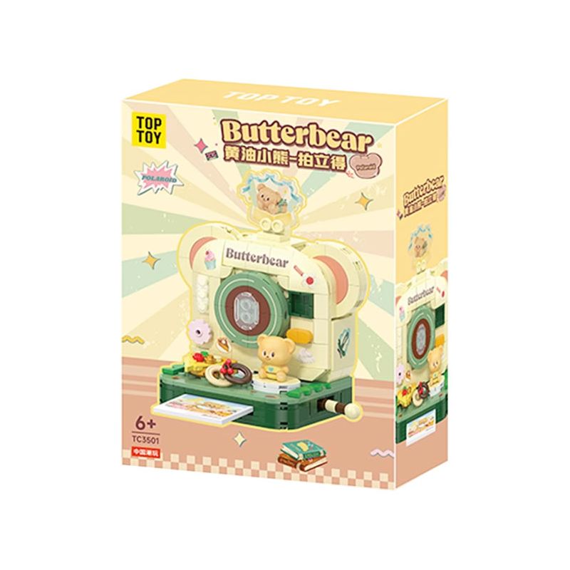 TOP TOY TC3501 3501 BƠ GẤU POLAROID bộ đồ chơi xếp lắp ráp ghép mô hình