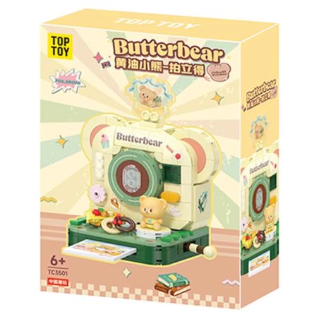 TOP TOY TC3501 3501 BƠ GẤU POLAROID bộ đồ chơi xếp lắp ráp ghép mô hình