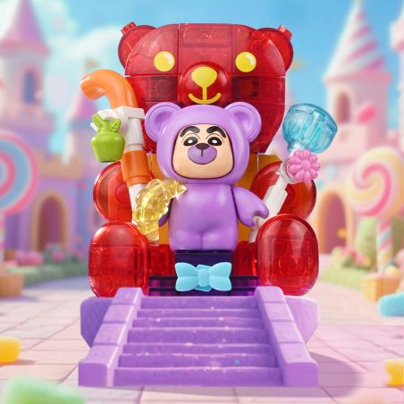 KEEPPLEY K20624 20624 CRAYON SHIN-CHAN RẤT NGON KẸO QQ ĐẦY MÀU SẮC bộ đồ chơi xếp lắp ráp ghép mô hình Movie & Game Phim Và Trò Chơi