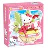 KEEPPLEY K20871 20871 HỒ BƠI MÙA HÈ CỦA GIA ĐÌNH SANRIO BÁT PUDDING DỪA KATIE MÈO bộ đồ chơi xếp lắp ráp ghép mô hình