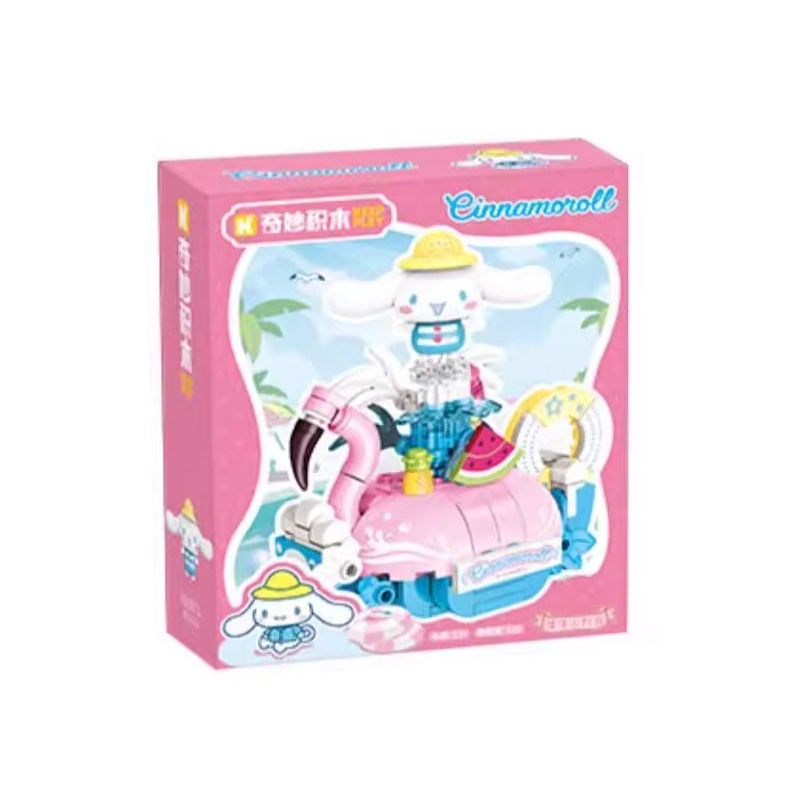 KEEPPLEY K20873 20873 HỒ BƠI MÙA HÈ CỦA GIA ĐÌNH SANRIO bộ đồ chơi xếp lắp ráp ghép mô hình