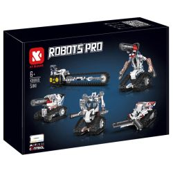 KAIYU KEEYEE WORLD K96169 96169 NĂM ROBOT CƯA MÁY BIẾN ĐỔI bộ đồ chơi xếp lắp ráp ghép mô hình Technic ROBOTS PRO Kỹ Thuật Công Nghệ Cao Mô Hình Phương Tiện 429 khối