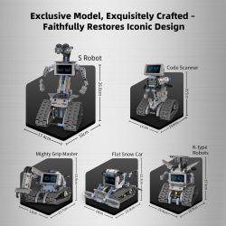 KAIYU KEEYEE WORLD K96170 96170 ROBOT NĂM THAY ĐỔI bộ đồ chơi xếp lắp ráp ghép mô hình Technic ROBOTS PRO Kỹ Thuật Công Nghệ Cao Mô Hình Phương Tiện 352 khối