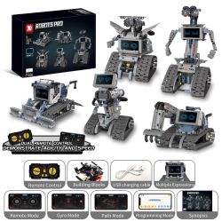 KAIYU KEEYEE WORLD K96170 96170 ROBOT NĂM THAY ĐỔI bộ đồ chơi xếp lắp ráp ghép mô hình Technic ROBOTS PRO Kỹ Thuật Công Nghệ Cao Mô Hình Phương Tiện 352 khối