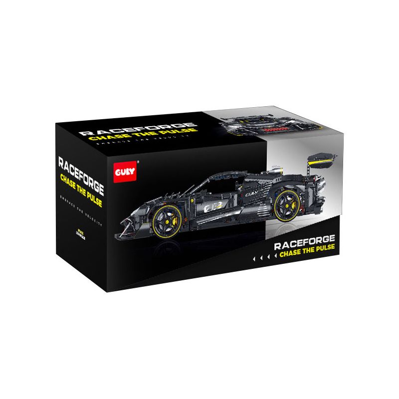 GULY 10627 Xếp hình lắp ráp ghép mô hình Ferrari 296 1: 8