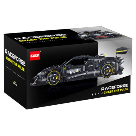 GULY 10627 FERRARI 296 1 8 bộ đồ chơi xếp lắp ráp ghép mô hình Technic Kỹ Thuật Công Nghệ Cao Mô Hình Phương Tiện 3729 khối